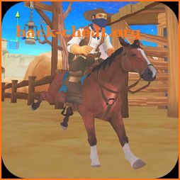 Cowboy Rodeo Horse Rider icon