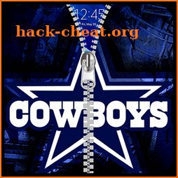 Cowboys Zipper Lock Screen icon