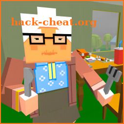 Craft Granny. Blocky Neighbor Escape 3D icon