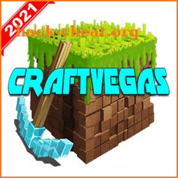 CraftVegas 2021: Block Crafting & Building Game icon