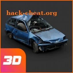 Crash test simulator: destroy car sandbox & drift icon