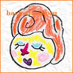 Crayon Face icon