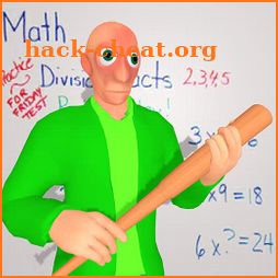 Crazy Baldi Math Teacher:School Education Learning icon