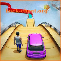 Crazy Car Driving Games: 3D Ramp Car Racing Games icon