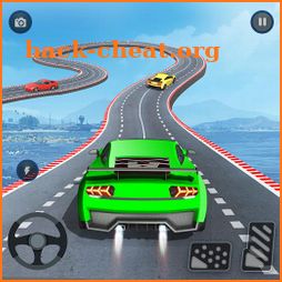 Crazy Car driving Stunts: Sky Tracks icon