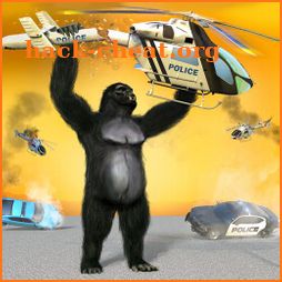 Crazy Gorilla Smash City Attack Prison Escape Game icon