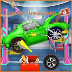 Crazy Mechanic Garage : Car Wash Shop icon