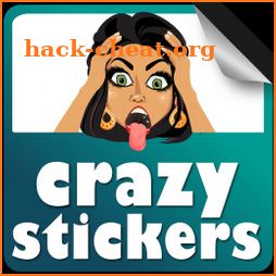 Crazy Stickers - Stickers & Animated WAStickerApps icon
