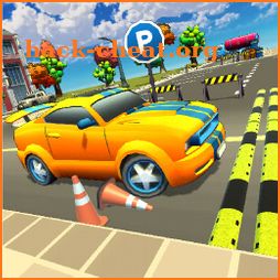 Crazy Toon Car Parking Game 3D icon
