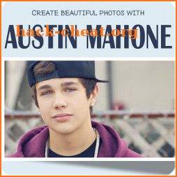 Create beautiful photos with Austin Mahone icon