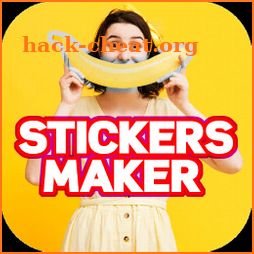 Create Stickers with Photos and Texts Free Creator icon