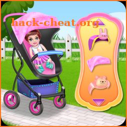 Create Your Baby Stroller icon