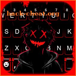 Creepy Maskman Keyboard Background icon