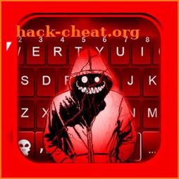 Creepy Red Smile Keyboard Theme icon