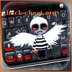 Creepy Voodoo Doll Keyboard Theme icon