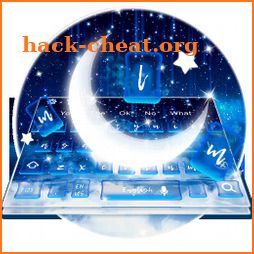 Crescent Moon Light Gravity Keyboard icon