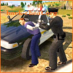 Crime City Police Car Driver icon