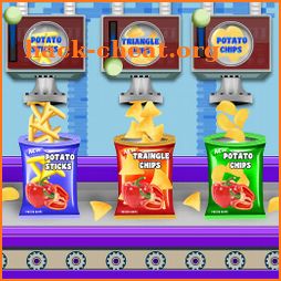 Crispy Potato Chips Factory: Snacks Maker Games icon