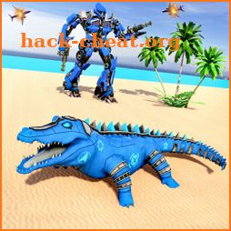 Crocodile Robot Transform Robot Transforming Games icon