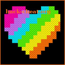 Cross Stitch - Color by Number, Pixel Art Coloring icon