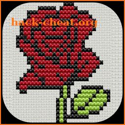 Cross Stitch: Craft Your Needlework & Embroidery icon