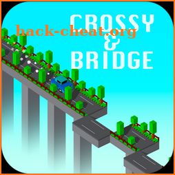 Crossy Car and Bridge icon