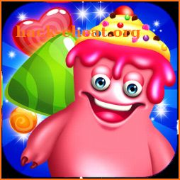 Crush Frozen Candy : Match 3 Puzzle Game icon