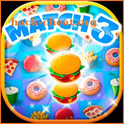 Crush The Burger ! Deluxe Match 3 Game icon