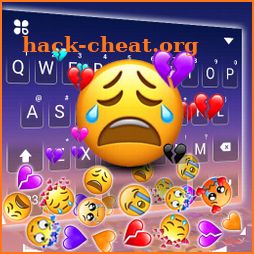 Cry Emojis Gravity Keyboard Background icon