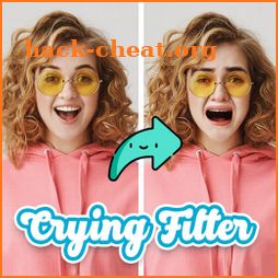Crying Filter Camera Face icon