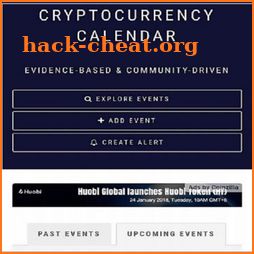 Cryptocurrency Calendar coinmarketcal icon