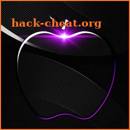 Crystal Black Apple Launcher Theme icon