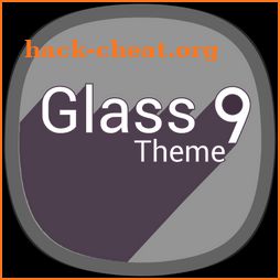 Crystal Glass HD Icons pack  Theme Pack WALLPAPER icon