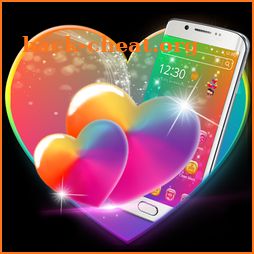 Crystal Gradient Heart Theme icon