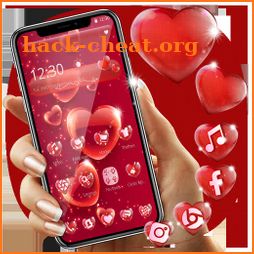 Crystal Hearts Valentine Theme icon