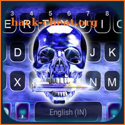 Crystal Skull Keyboard Background icon