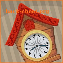 Cuckoo Clock Telling Time icon
