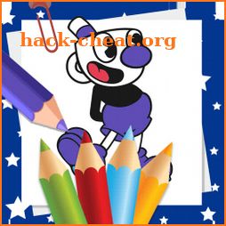Cup Game Coloring Book icon