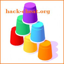 Cup Stack 3D icon