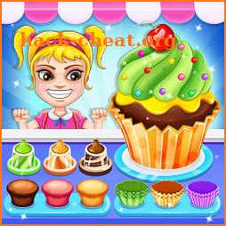 Cupcake Baking Shop: Time Management Games icon