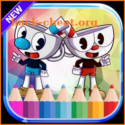 Cuphead Coloring Game icon