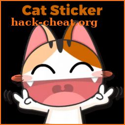 Cute & Funny Cat Sticker for WhatsApp WAStickerApp icon