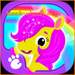 Cute & Tiny Horses - Baby Pony Care & Hair Salon icon