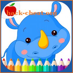 Cute Animals Coloring Book icon