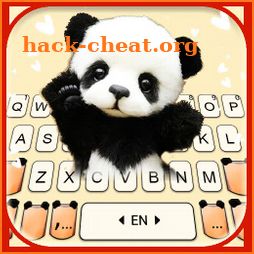 Cute Baby Panda 2 Keyboard Background icon