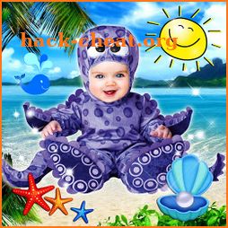 Cute Baby Photo Montage App 👶 Costume for Kids icon