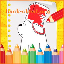 Cute Bears Coloring Book icon