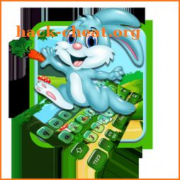 Cute Cartoon Rabbit Keyboard Theme icon