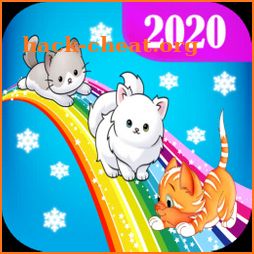 Cute Cats Glowing new offline games free non wifi icon