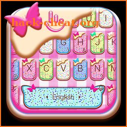 Cute Colorful Donut Keyboard Theme icon